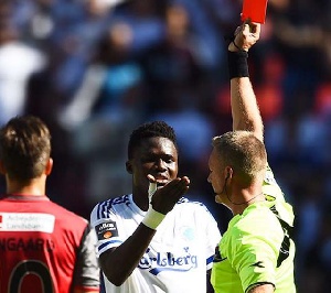 Daniel Amartey apologises for red card