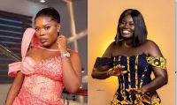 Media personality, Delay (left) and Afua Asantewaa (right)