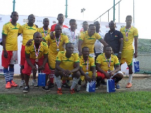 Media General won the football competition