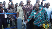 Akufo-Addo, has commissioned the $55.50 million Wa Water Project at Jambusie