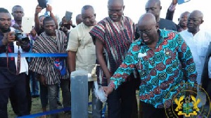 Akufo-Addo, has commissioned the $55.50 million Wa Water Project at Jambusie