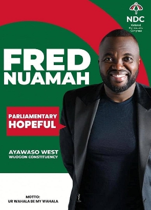 Actor Fred Nuamah