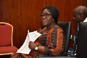 Madam Frema Osei-Opare, the Chief of Staff