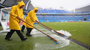 Brazil Rains Stadium