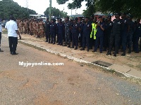 Some Police personnel