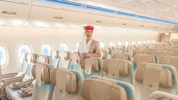 Emirates flight attendant