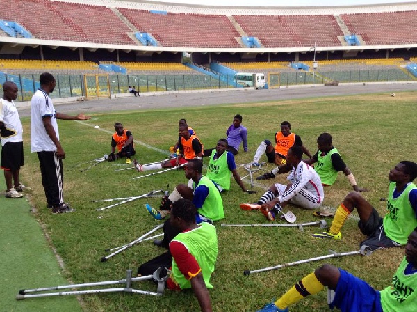 Ghana Amputee Football Team is training towards Amputee Football World Cup in October
