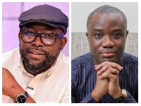 Senyo Hosi (L) and Felix Kwakye Ofosu (R)