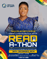 Fiador Morkporkpor is set to make her attempt on December 26, 2024, in Accra