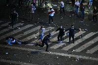 Chaotic scene in Argentina after World Cup final