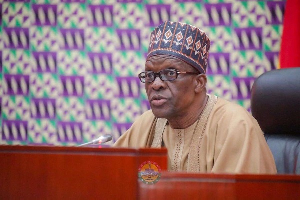 Alban Kingsford Bagbin, is the Speaker of Parliament