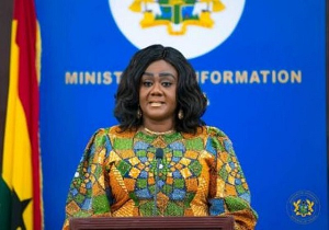 Chairperson of the Minerals Commission, Barbara Oteng Gyasi