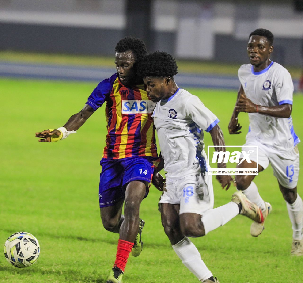 Hearts of Oak defeated Great Olympics 1-0