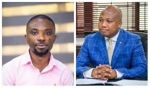 Dennis Miracle Aboagye And Samuel Okudzeto Ablakwa Dennis Miracle Aboagye And Samuel Okudzeto Ablakw