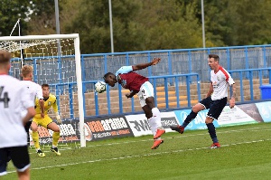 Daniel Agyei's brace secured a crucial win for side
