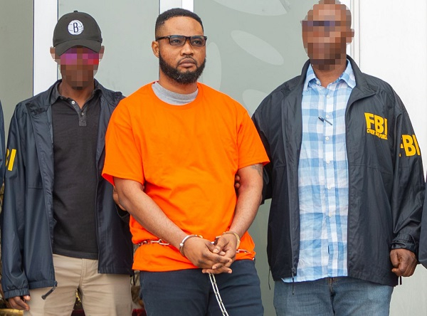 Derrick Van Yeboah (M) was extradited from Ghana in 2025