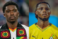 Derrick Köhn (L) and Gideon Mensah (R) will compete for the Black Stars left back position