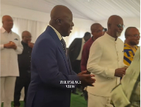 The two personalities were spotted in Johannesburg during celebrations marking the Akwasidae