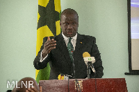 Minister for Lands and Natural Resources, Samuel A. Jinapor