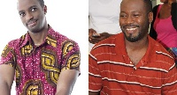 The late Vincent McCauley (left) starred in the series with actor Adjetey Annang