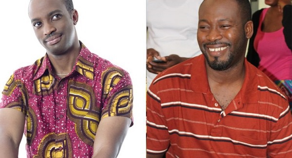 The late Vincent McCauley (left) starred in the series with actor Adjetey Annang
