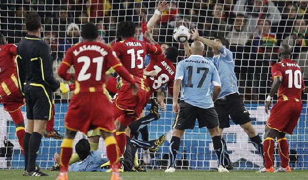 Suarez denied Ghana a semi-final place in 2010