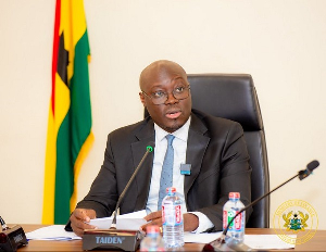 Dr. Cassiel Ato Forson, Minister of Finance