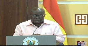 Pres. Akufo-Addo spoke about the independence day event which is barely six weeks away