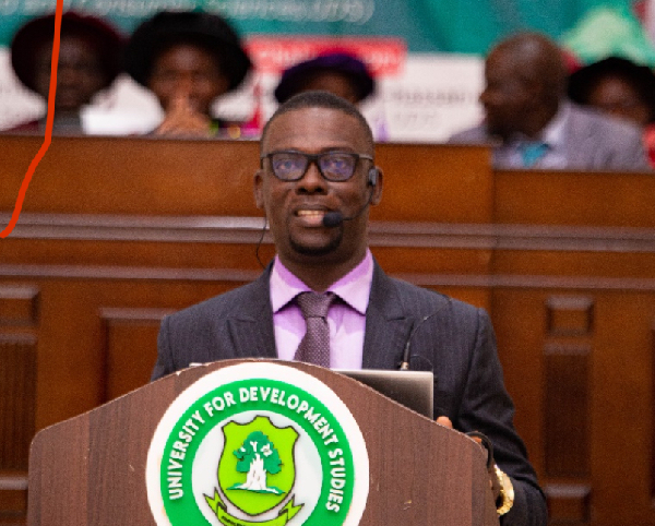 Prof Terry Ansah, Dean of the Faculty of Agriculture at UDS