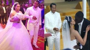 Crissa Sharon tied the knot to Phillip Frimpong over the weekend