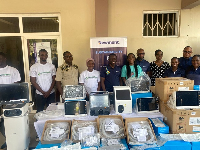 Newmont has donated medical eqiupment to the Korle Bu Teaching Hospital