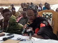 Torgbiga Adamah is the Paramount Chief of Somé