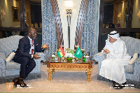 Energy Minister, Dr. Matthew Opoku Prempeh and Minister for Energy of Saudi Arabia, Prince Al Saud