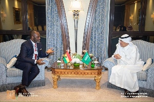 Energy Minister, Dr. Matthew Opoku Prempeh and Minister for Energy of Saudi Arabia, Prince Al Saud