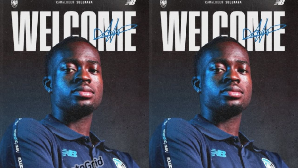 Kamaldeen has officially joined Atalanta