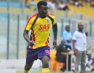 Hearts of Oak striker Foovi Aguidi