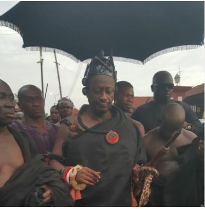 Sylvester Owusu Asare sworn-in as the new Banatamahene