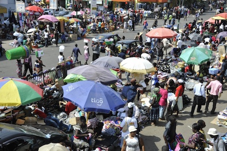 Central Business Dsitrict of Accra