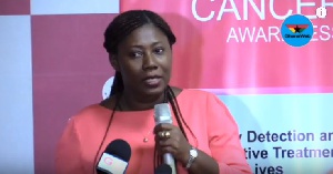 Senior Resident doctor at the Radiotherapy Department of KBTH, Dr Naa Adorkor Aryeetey