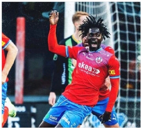 Benjamin Acquah scores for Helsingborgs in win over GAIS