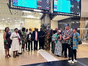 High-profile NDC delegation, led by Mr. Joseph Nii Laryea Afotey-Agbo