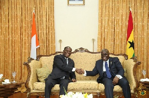 Akufo Addo Ouattara Flagstaff