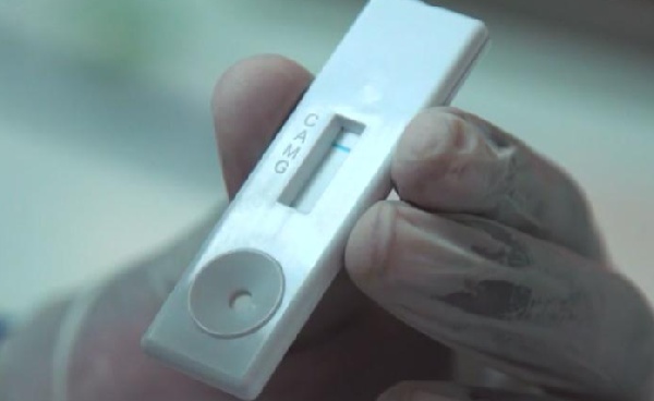 File Photo: A coronavirus rapid test kit