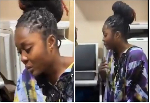 Emotional scene as TikToker breaks down after arrest in Empress Gifty case