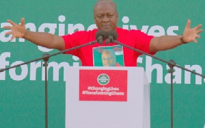 Former President Mahama spoke on the importance of fixing the party