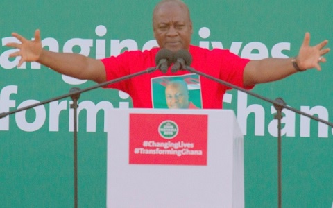 Former President John Mahama lost in a humiliating defeat to the NPP candidate Akufo-Addo in 2016