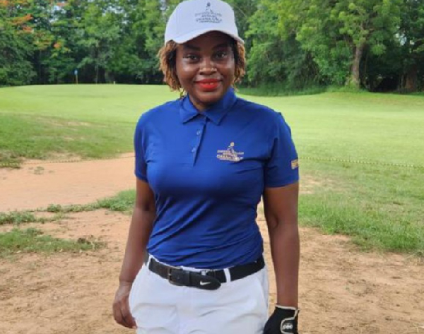 Lady Captain of Achimota Golf Club, Kous Louanges Mang