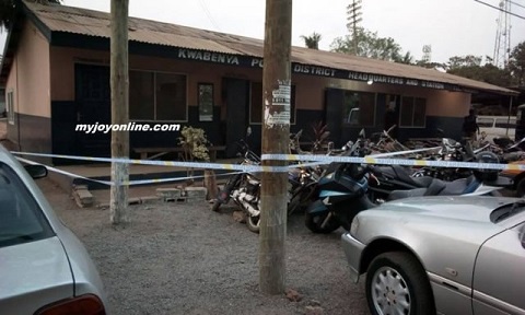 Kwabenya Police Station was attacked by gunmen killing one police inspector