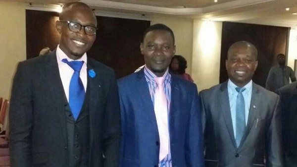 Charles Bennin, Yawo Amega and Wisdom King Adukpo, executives of ATIGS