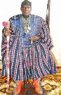 Nana Yusif Fanyinama III, President of the Council of Wangara Chiefs in Ghana